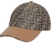 Order (Women) FENDI FF Jacquard Cotton Baseball Cap Brown. FXQ675ALSGF0QE1