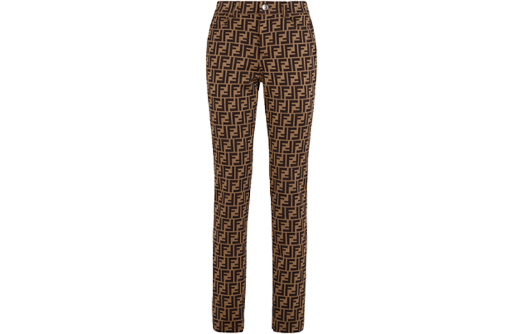 Order (W) Jeans Kasual Coklat FENDI Logo FF FR6194A5G1F15NH
