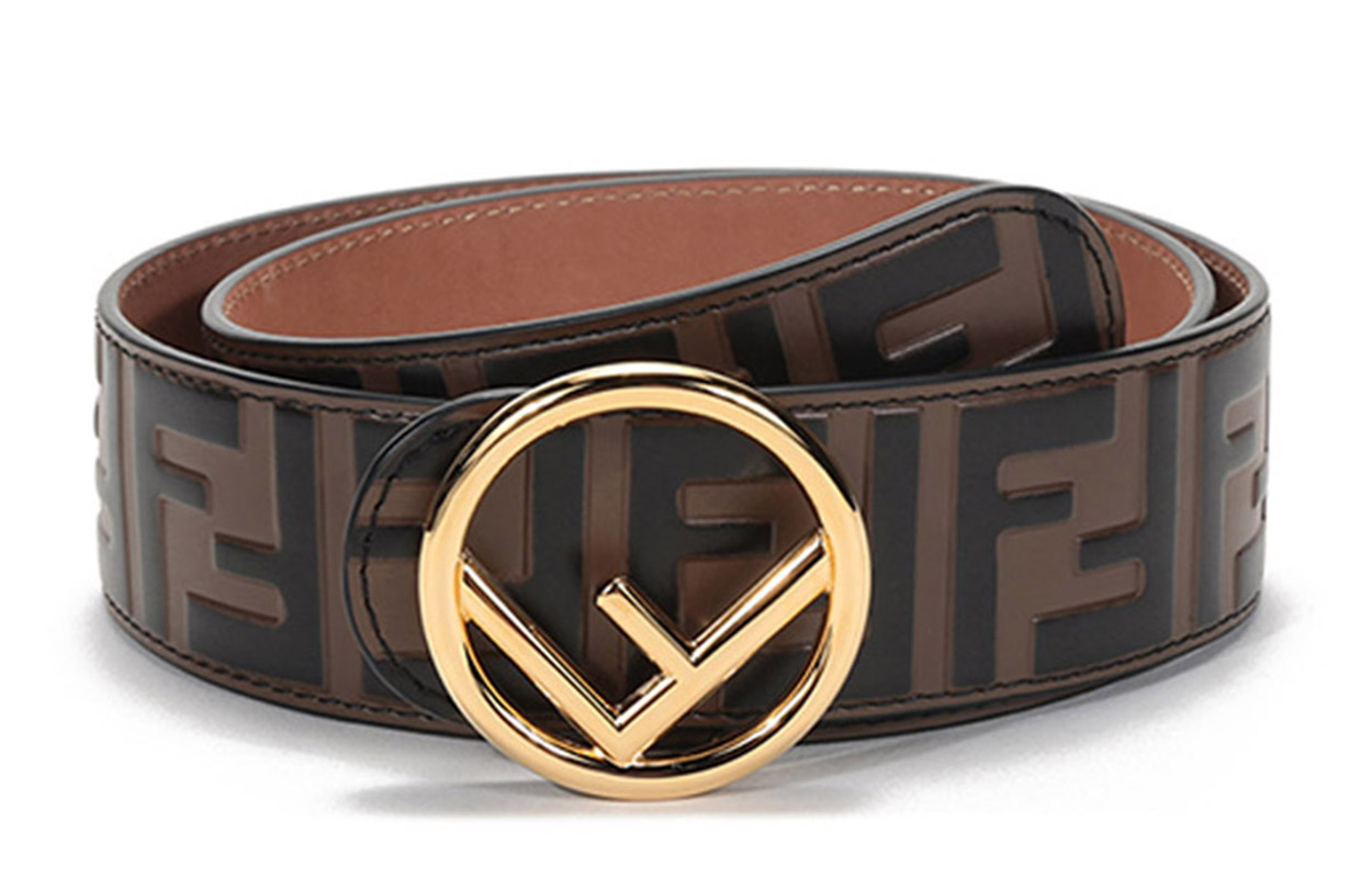 (Women) FENDI FF Logo Leather Belt 8C0585-A5TL-F13VK
