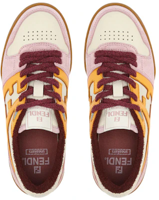 (女性)芬迪 FF 混合皮革低幫鞋 '粉紅色' 8E8252-AI1N-F1H1C Lookbook (女性)芬迪 FF 混合皮革低幫鞋 '粉紅色' 8E8252-AI1N-F1H1C