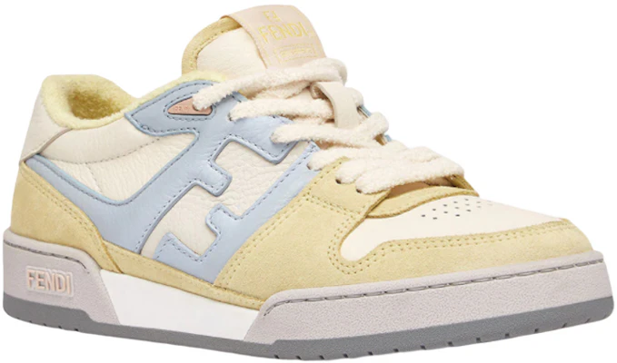 (W) Fendi FF Gemischtes Leder Low ''Gelb'' Sneakers 8E8252-AI1N-F1H1F Lookbook (W) Fendi FF Gemischtes Leder Low ''Gelb'' Sneakers 8E8252-AI1N-F1H1F