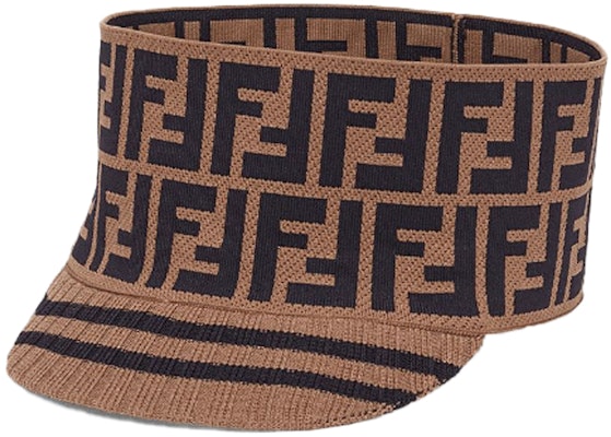 (Women) FENDI FF Monogram Sun Hat Brown FXQ628A5NVF0QE1 Buy (Women) FENDI FF Monogram Sun Hat Brown FXQ628A5NVF0QE1
