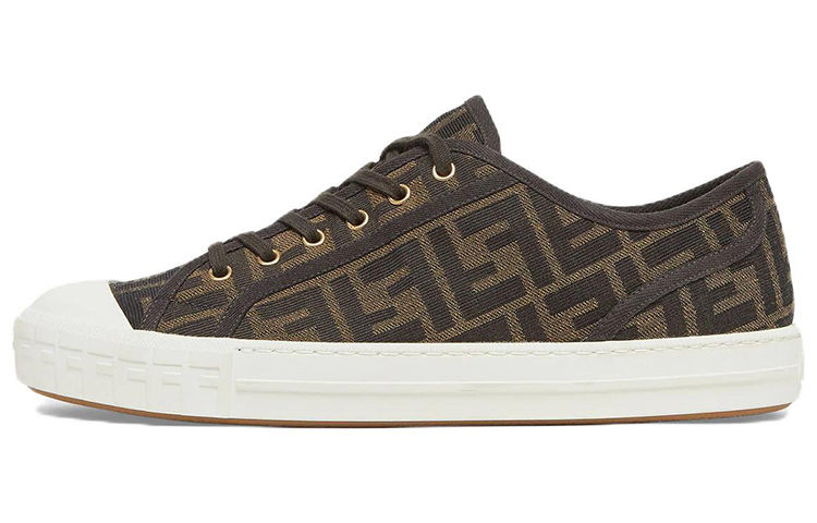 (Women) Fendi FF Motif Domino 'Brown' 8E8325AJZXF0R7V