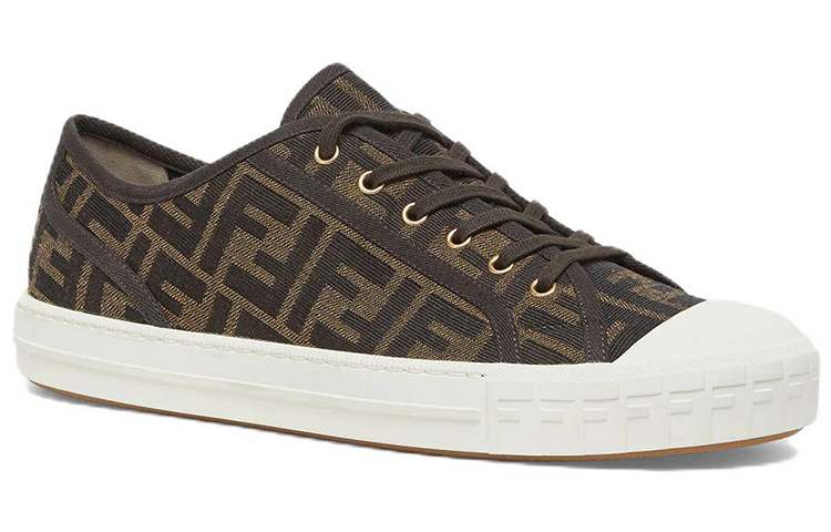 Order (W) Fendi FF Motivo Domino 'Marrón' 8E8325AJZXF0R7V