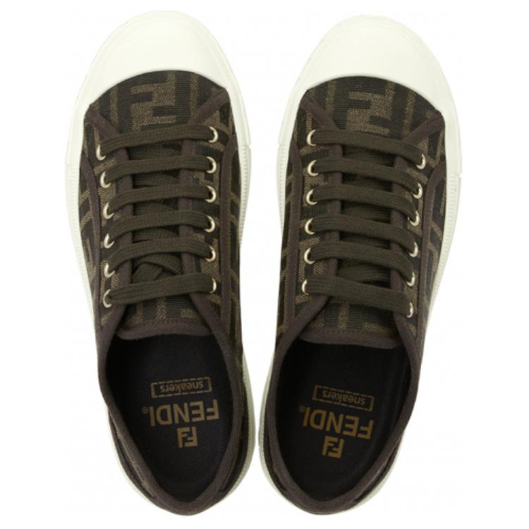 Shop (W) Fendi FF Motivo Domino 'Marrón' 8E8325AJZXF0R7V