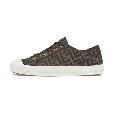 (W) Fendi FF Motif Domino 'Brown'