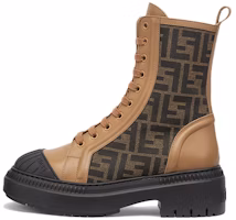 (Women) Fendi FF Motif Domino Biker Boot 'Beige' 8T8353-AJZF-F1ICN (Women) Fendi FF Motif Domino Biker Boot 'Beige' 8T8353-AJZF-F1ICN