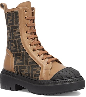(W) Botas Biker Fendi FF Motif Domino 'Beige'. 8T8353-AJZF-F1ICN Order (W) Botas Biker Fendi FF Motif Domino 'Beige'. 8T8353-AJZF-F1ICN