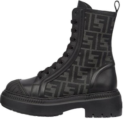 (Women) Fendi FF Motif Domino Biker Boot 'Black' 8T8353-AJZF-F0TUY Buy (Women) Fendi FF Motif Domino Biker Boot 'Black' 8T8353-AJZF-F0TUY