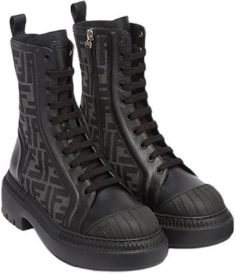(Women) Fendi FF Motif Domino Biker Boot 'Black' 8T8353-AJZF-F0TUY Shop (Women) Fendi FF Motif Domino Biker Boot 'Black' 8T8353-AJZF-F0TUY