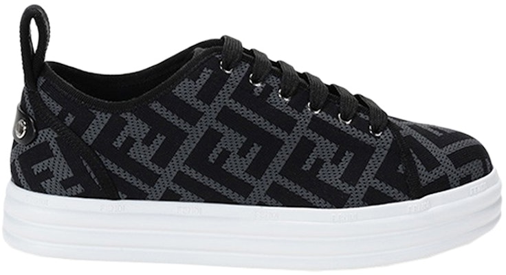 (Women) Fendi FF Motif Rise Fabric Platform 'Charcoal' 8E8017-AD8D-F1D7N Order (Women) Fendi FF Motif Rise Fabric Platform 'Charcoal' 8E8017-AD8D-F1D7N