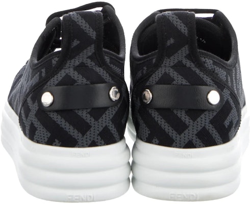 (W) Fendi Plataforma Tela Motivo FF 'Charcoal' 8E8017-AD8D-F1D7N Purchase (W) Fendi Plataforma Tela Motivo FF 'Charcoal' 8E8017-AD8D-F1D7N