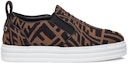 Order (W) Fendi FF Motif Rise Slip-On 'Coklat' 8E8138-AE7V-F0R7V
