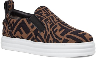 (W) Fendi FF Motif Rise Slip-On 'Marrón' 8E8138-AE7V-F0R7V Lookbook (W) Fendi FF Motif Rise Slip-On 'Marrón' 8E8138-AE7V-F0R7V