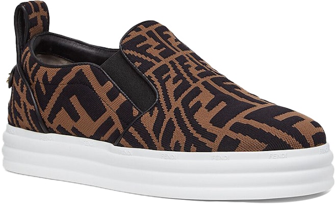 (W) Fendi FF Motif Rise Slip-On 'Marrón' 8E8138-AE7V-F0R7V Lookbook (W) Fendi FF Motif Rise Slip-On 'Marrón' 8E8138-AE7V-F0R7V