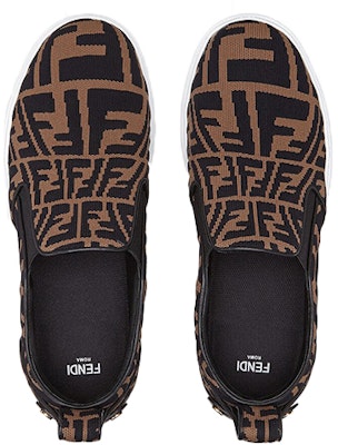 (W) Fendi FF Motif Rise Slip-On 'Marrón' 8E8138-AE7V-F0R7V Shop (W) Fendi FF Motif Rise Slip-On 'Marrón' 8E8138-AE7V-F0R7V