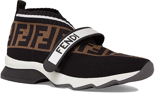 (W) Fendi FF图案Rockoko运动鞋‘黑棕’ 8E6701-A5JF-F14ZV Lookbook (W) Fendi FF图案Rockoko运动鞋‘黑棕’ 8E6701-A5JF-F14ZV