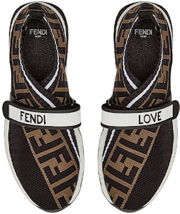(W) Fendi FF图案Rockoko运动鞋‘黑棕’ 8E6701-A5JF-F14ZV Shop (W) Fendi FF图案Rockoko运动鞋‘黑棕’ 8E6701-A5JF-F14ZV