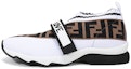 Buy (女性)Fendi FF 標誌 Rockoko 運動鞋 '白棕色' 8E6701-A5JF-F1BPW