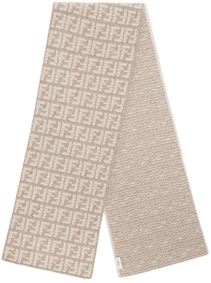 (Women) FENDI FF Pattern Jacquard Knit Wool Scarf for Women. FXT362ALSQF0QD3 Order (Women) FENDI FF Pattern Jacquard Knit Wool Scarf for Women. FXT362ALSQF0QD3