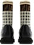 Details for (W) Fendi FF Rockoko Biker Boot 'Hitam Checkerboard' 8T6780-AD7A-F1BPG