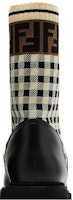 (W) 芬迪 FF Rockoko 骑行靴 '黑色棋盘格' 8T6780-AD7A-F1BPG Sizing (W) 芬迪 FF Rockoko 骑行靴 '黑色棋盘格' 8T6780-AD7A-F1BPG