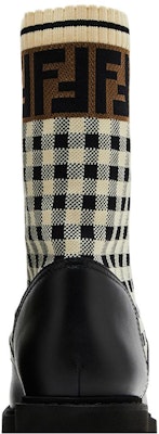 (Women) Fendi FF Rockoko Biker Boot 'Black Checkerboard' 8T6780-AD7A-F1BPG Sizing (Women) Fendi FF Rockoko Biker Boot 'Black Checkerboard' 8T6780-AD7A-F1BPG