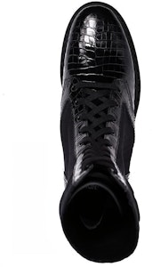 (W) Fendi FF Rockoko Sepatu Biker 'Black Croc' 8T6780-AHHA-F0ABB Purchase (W) Fendi FF Rockoko Sepatu Biker 'Black Croc' 8T6780-AHHA-F0ABB