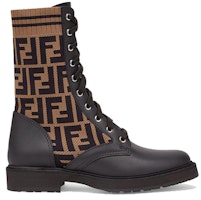 FENDI 小牛皮時尚休閒車靴 女款 黑色 Order FENDI 小牛皮時尚休閒車靴 女款 黑色