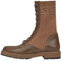 (Women) Fendi FF Rockoko Biker Boot 'Brown' 8T6780-AGE5-F1EUW (Women) Fendi FF Rockoko Biker Boot 'Brown' 8T6780-AGE5-F1EUW