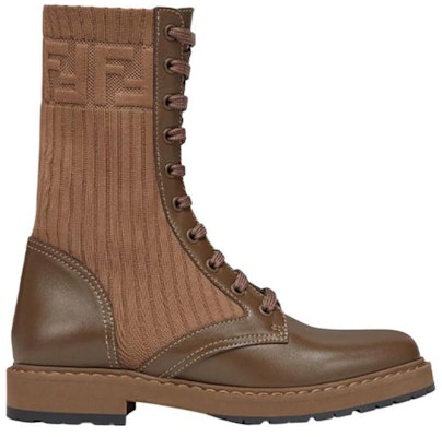 (Women) Fendi FF Rockoko Biker Boot 'Brown' 8T6780-AGE5-F1EUW Order (Women) Fendi FF Rockoko Biker Boot 'Brown' 8T6780-AGE5-F1EUW