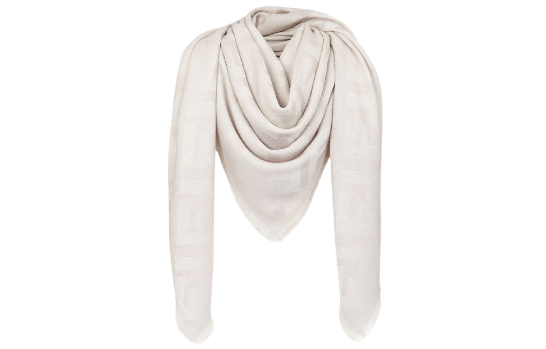 Order (W) 芬迪FF轻灰色围巾披肩 FXT069A669F0QG1