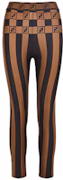(Women) FENDI FF Striped Leggings FAB174ADHOF13IZ (Women) FENDI FF Striped Leggings FAB174ADHOF13IZ