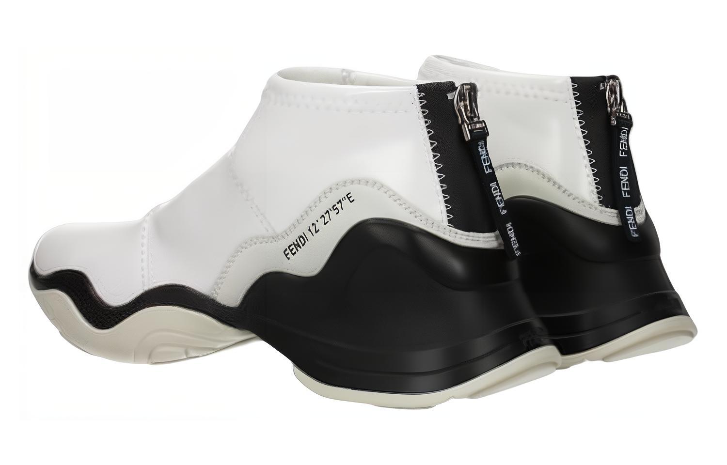 (W) Fendi FFluid High 'Glossy White' 圖 3