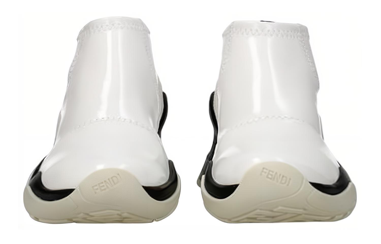 (W) Fendi FFluid High 'Glossy White' 圖 4