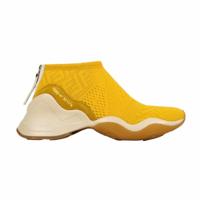 (W) Fendi FFluid Jacquard Sneaker 'Corn'
