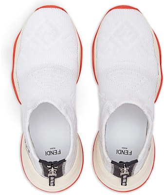 (W) 펜디 FFluid 자카드 스니커즈 (화이트 오렌지) 8E6989-A8T6-F187B Lookbook (W) 펜디 FFluid 자카드 스니커즈 (화이트 오렌지) 8E6989-A8T6-F187B