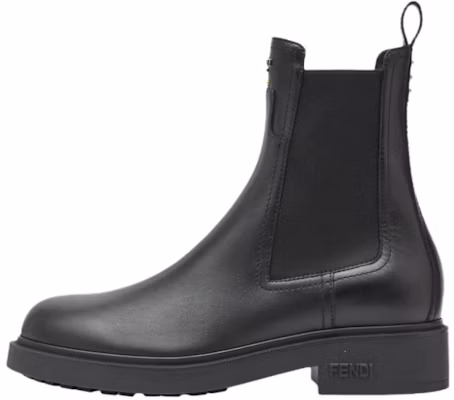 (W) FENDI Filo Sepatu Boots Chelsea Kulit Hitam. 8T85769W4F0ABB Buy (W) FENDI Filo Sepatu Boots Chelsea Kulit Hitam. 8T85769W4F0ABB