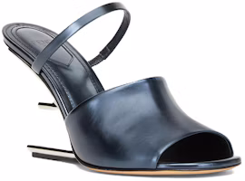 Lookbook (W) Fendi First 'Sepatu Hak Tinggi Mules Kulit Biru' 8R8212AN80F1KE5