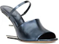 Lookbook (W) Fendi First ''Mule à Talon Haut en Cuir Bleu'' 8R8212AN80F1KE5