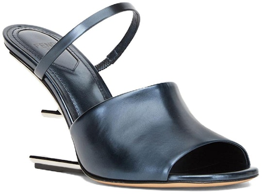 (Women) Fendi First 'Blue Leather High-Heel Mule' 8R8212AN80F1KE5 Lookbook (Women) Fendi First 'Blue Leather High-Heel Mule' 8R8212AN80F1KE5
