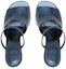 Shop (W) Fendi First ''Mule à Talon Haut en Cuir Bleu'' 8R8212AN80F1KE5