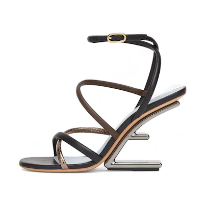 (W) Fendi First 'Brown Black'
