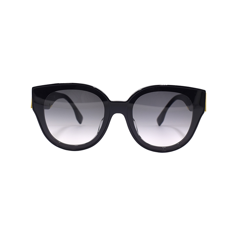 Lookbook (W) FENDI First 蝴蝶太阳镜轻质醋酸纤维镜框 FE40111F-01B