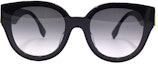 Lookbook (Women) FENDI First Butterfly Sunglasses Lightweight Acetate Frame. FE40111F-01B