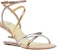 (W) Fendi First 'Sandal Kulit Nappa Perak' 8X8278UJ3F1GZW