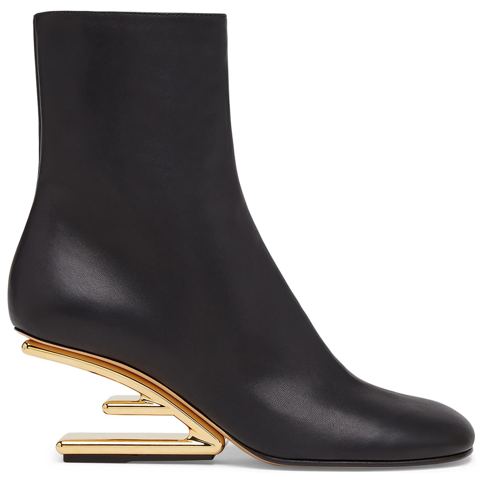 (W) Fendi First Ankle Boot 'Black Sheepskin' 圖 2