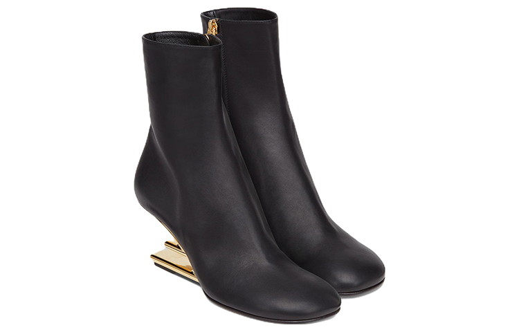 (W) Fendi First Ankle Boot 'Black Sheepskin' 圖 4