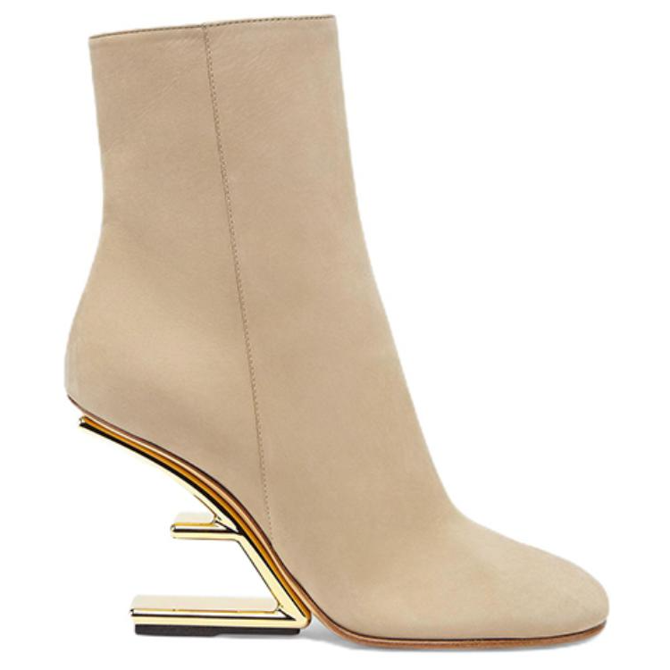 (W) Fendi First Ankle Boot 'Light Brown Suede' 圖 2