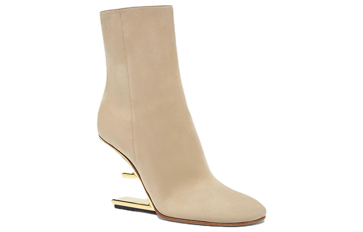 (W) Fendi First Ankle Boot 'Light Brown Suede' 圖 3